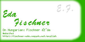eda fischner business card